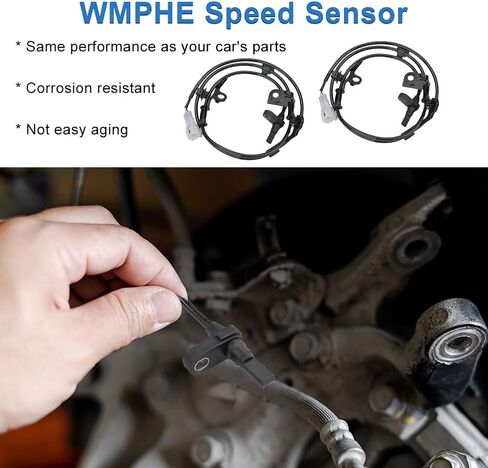 2 Pcs Front ABS Wheel Speed Sensors Compatible with Toyota Yaris 1.5L L4 2006 2007 2008 2009 2010 2011, Compatible with Scion xD 1.8L L4 2008 2009, Replacement for 89543-52030, 89542-52030 in Kuwait