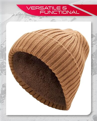 Spyder Women's Beanie - Cozy Plush Sherpa Lined Ribbed Cuff Winter Hat for Women with Embroidered and Woven Logo Patch in Saudi Arabia