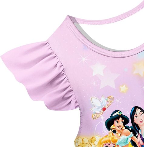 Girl Kids Princess Dress Toddler Cartoon Dresses Summer Casual Playwear Outfits 2-9Y in Saudi Arabia