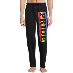 Mens Pride Flag Pajama Lounge Pant (Medium)