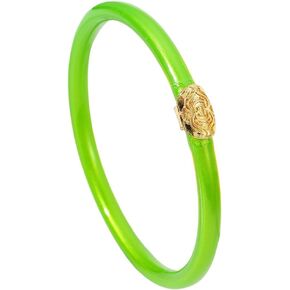 Pingyongchang Candy Color Glitter Resin Bangle Friendship Bracelets Lightweight Soft Silicone Plastic Stack Wristband for Women Men 70s 80s Holiday Beach Jewelry Birthday Party Gifts