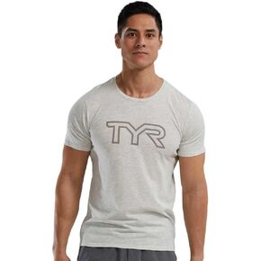 TYR Ultrasoft Lightweight Short Sleeve Big Logo Tech Tee