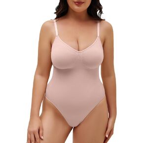 Homma Tummy Control Shapewear Bodysuit Naked Feeling Seamless Compression Shaping Bodysuit Snatch Slimming Body Shaper