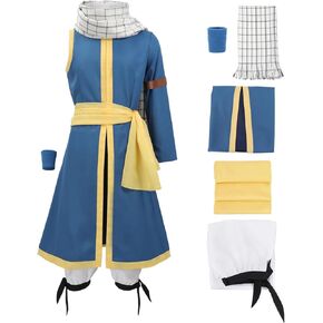 DAZCOS US Size Men's Cosplay Costume Full Set With Scarf Wrister Halloween