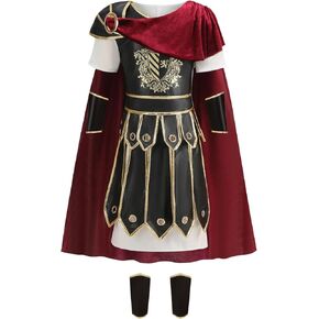 Colorful House Roman Warrior costume for Boy with Accessories Halloween Outfit