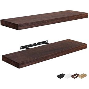 Greenual Floating Shelves for Wall Repisas Flotantes Pared Estantes Cuartos Repisas Baño Cuarto Estanterias Habitacion Butcher Block House