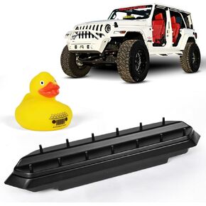 Duck Duck Dash | Dashboard Rubber Duck Holder for Jeep Wrangler & Jeep Gladiator | Holds 13 Ducks | Jeep Duck Holder Easy Install | Jeep Accessories | Jeep Customization