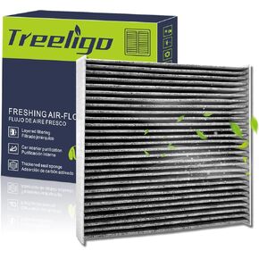 Cabin Air Filter- Coconut Shell Activated Carbon Replacement for Car Passenger CP182 CF11182 -Applicable for Honda CR-V Civic Accord Odyssey HR-V CR-Z Acura MDX RDX TLX Integra,more+