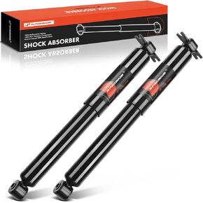 A-Premium Rear Pair (2) Shock Absorber Compatible with Jeep Wrangler, TJ 1997-2006, Driver and Passenger Side