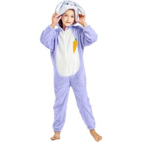IKALI Bunny Costume Kids Girls Toddlers Rabbit Halloween Costume Animal Dress Up