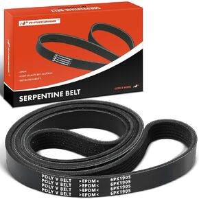 A-Premium Engine Serpentine Drive Belt Compatible with Ram 1500 2021-2022 & Jeep Wrangler/TJ 2000-2006 & Ford Taurus & Audi A6, 90, 100, 100 Quattro, 90 Quattro, A6 Quattro, Cabriolet & Mercury Sable