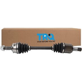 TRQ Front Left CV Axle Shaft Assembly Compatible with 2012-2016 Fiat 500