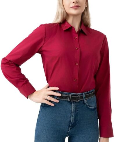 PASHARTUK Women Button Down Shirts Dress Shirts for Women Long Sleeve Shirts for Women in Saudi Arabia