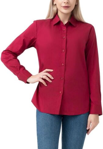 PASHARTUK Women Button Down Shirts Dress Shirts for Women Long Sleeve Shirts for Women in Saudi Arabia