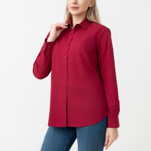 PASHARTUK Women Button Down Shirts Dress Shirts for Women Long Sleeve Shirts for Women in Saudi Arabia