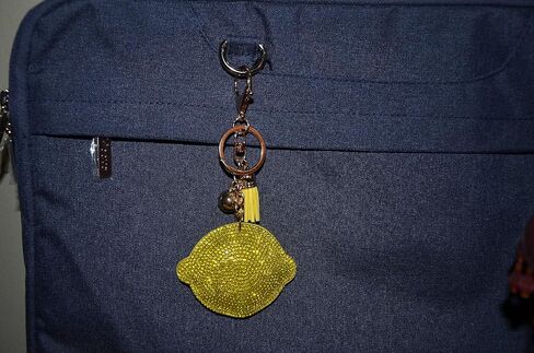 Popfizzy Rhinestone Keychain for Women and Girls, Bling Purse Charm, Backpack Keyrings, Crystal Bag Charms, Cute Key Fob in Saudi Arabia