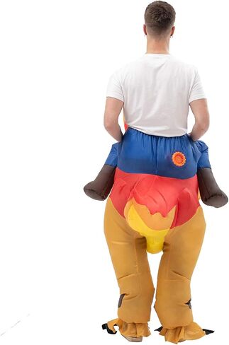 Inflatable Ride-on Dinosaur Costumes T-rex Costume Blow up Suit Funny Fancy Dress Cosplay in Saudi Arabia