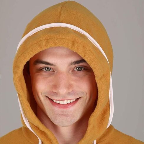 عيد الميلاد الكبار الاطفال الزنجبيل رجل قطعة واحدة زي أزرار القوس مقنعين طويلة الأكمام حزب تأثيري بذلة in Kuwait