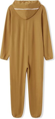 عيد الميلاد الكبار الاطفال الزنجبيل رجل قطعة واحدة زي أزرار القوس مقنعين طويلة الأكمام حزب تأثيري بذلة in Kuwait