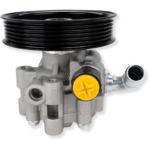 Power Steering Pump with Pulley Compatible with Chrysler 300 V6 V8 2005 2006 2007 2008 2009 2010, Compatible with Dodge Charger Challenger Magnum, Replacement for 21-5439, 4782523AC