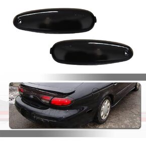 For 1996-1999 Ford Taurus 1996-1999 Mercury Sable 2002-2005 Ford Thunderbird Fender Bumper Side Marker Lights Full Amber & Red Led Lamps 4 pcs