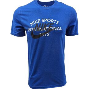 Nike Sportswear Mens Graphic T Shirt (XX-Large, Blue)