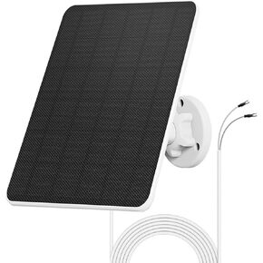 6W Solar Panel for Ring Doorbell,Solar Charger for Ring Video Doorbell (2nd Gen-2020 Release),Video Doorbell 3,Video Doorbell 3 Plus,Video Doorbell 4,Battery Video Doorbell Plus,Waterproof,Mount
