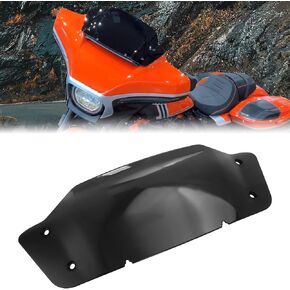 AUTOVIC 5" Black-Wave-Windscreen-Windshield for Harley CVO Street Glide FLHXSE 2023 2024 Model Motorbike