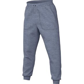 Nike Yoga Men's Dri-FIT Joggers (FB7782-437, Thunde rBlue/Heather)