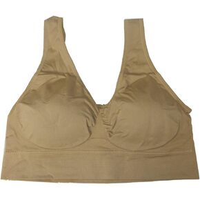 Coobie Women's Comfort Bra, Nude, Medium