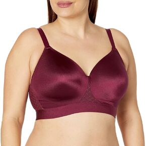Bali Women's Full-Coverage, Bounce Control Wirefree Smoothing, Wireless Convertible T-Shirt Bra in Kuwait