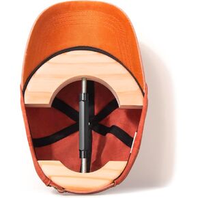 Hat Stretcher, Specifically Designed Hat Stretcher for Baseball Caps, Hat Stretcher for Fitted Hats Size 6 1/2 to 7 7/8, Solid Wood, Heavy Duty of Baseball Hat Stretcher