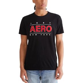 AEROPOSTALE Men's Center Chest Logo Short Sleeve Tee