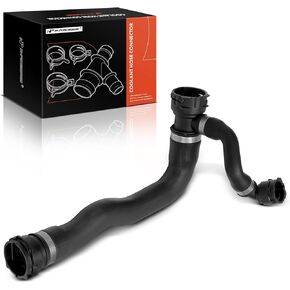 A-Premium Upper Radiator Coolant Hose Compatible with BMW 530i 2004-2005 3.0L, 525i 2004-2005 2.5L