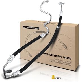 A-Premium Power Steering Hose Pressure Hose Line Assembly Compatible with Mercedes-Benz S550 2007-2011 CL550 2009-2010 5.5L Pump To Gear/Rack Pinion