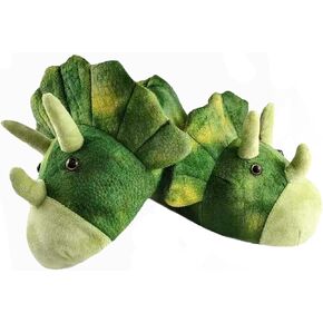 HANDKEI Women's cute shoes, rabbit cotton shoes, animal slippers, plush winter warm house shoes, cotton slippers