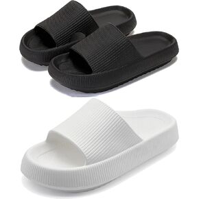 rosyclo Cloud Slippers + Arch Support Slides for Women and Men