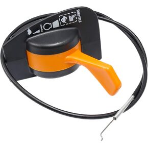 UOIENRT GY21984 Throttle Choke Cable Lever, Replacement for John Deere D100 D105 D110 D120 D125 D130 D140 D160 D170 LA155 LA165 LA175 X105 X115R X125 X145 X165 Parts, Replaces GY21308 GY21624