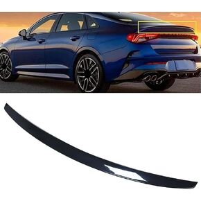 غطاء جناح سبويلر خلفي من MotorFansClub مناسب لكيا K5 2021 2022 2023 غطاء جناح سبويلر (أسود لامع) in Kuwait
