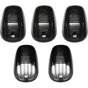 5PCS Amber Smoke Lens LED Cab Roof Marker Lights Compatible with 2003-2018 RAM1500 2500 3500 2011-2018 RAM4500 5500 Pickup Truck Roof Top Running Lights in Kuwait