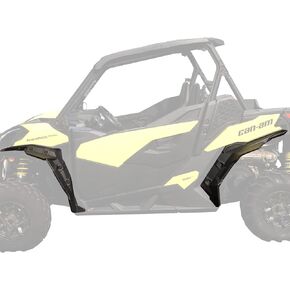 KIWI MASTER Fender Flares Extended Compatible for 2018-2025 Can-Am Maverick Sport/Trail Accessories Extensions Mud Flaps Guards #715004958 715004959