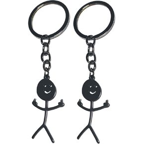 Funny Gifts for Men Women Matching Keychains for Couples Friends Weird Gag Gifts for Adults Boyfriend Birthday