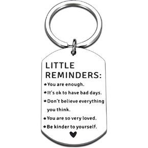 Depression Relief Items, Stress Anxiety Relief Items, Pick Me Up Gifts for Women, Uplifting Gifts for Women, Therapist Gifts Keychain, Get Well Soon Self Care Gifts, Positive Affirmation Gifts