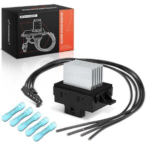 A-Premium HVAC Blower Motor Resistor with Wire Harness Kit Compatible with Ford, Lincoln & Mercury Vehicles - Fusion 2010-2012, MKZ 2010-2012, Milan 2010-2011 - Replace# 6E5Z19E624AA, 8E5Z19E624A