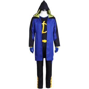 Static Shock Costume Static Cosplay Costume Superhero Halloween Outfits for Men