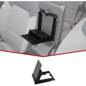 JeCar Armrest Storage Box Center Console Hidden Organizer Tray Interior Accessories Compatible with Ford Bronco 2021-2023