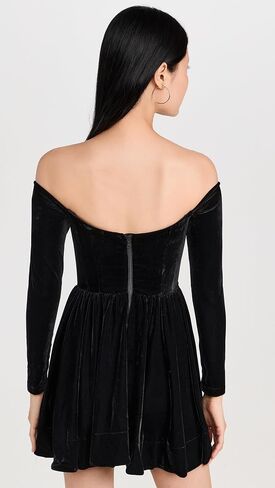 Bardot Women's Emelyn Velour Mini Dress in Saudi Arabia