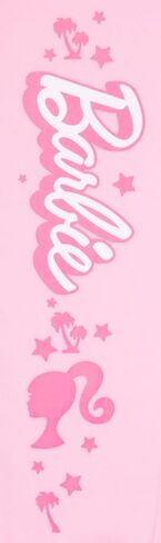 Barbie Girl's 2-Piece Fleece Matching Set Logo Graphic Print - Pullover Hooded Sweatshirt and Joggers Bundle for Kids in Saudi Arabia