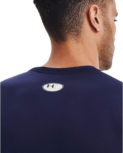 Under Armour Big & Tall HeatGear Armor Comp بلا أكمام أسود/أبيض 4XT in Saudi Arabia