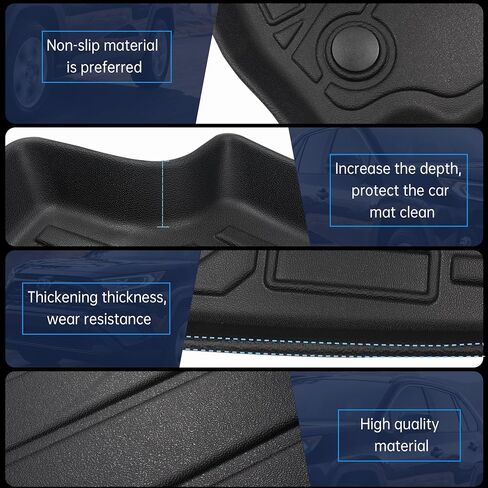 Truck Bed Mat for 2015-2025 Ford F-150/ F150, Includes 22-24 Lightning Crew/Super Crew,5.5FT Heavy Duty Truck Bed Mat,All Weather TPE Bed Mat for Ford F-150 Accessories in Saudi Arabia